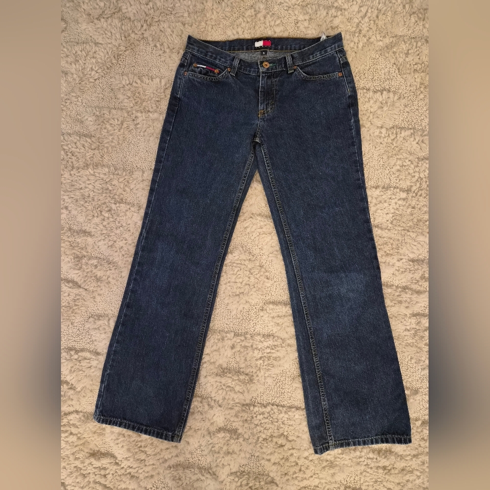 Tommy Hilfiger Women's Blue Flare Jeans